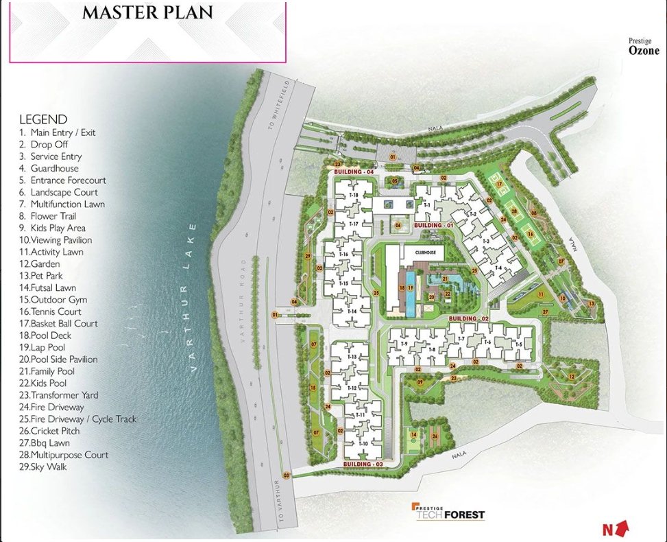 Prestige Evergreen Master Plan
